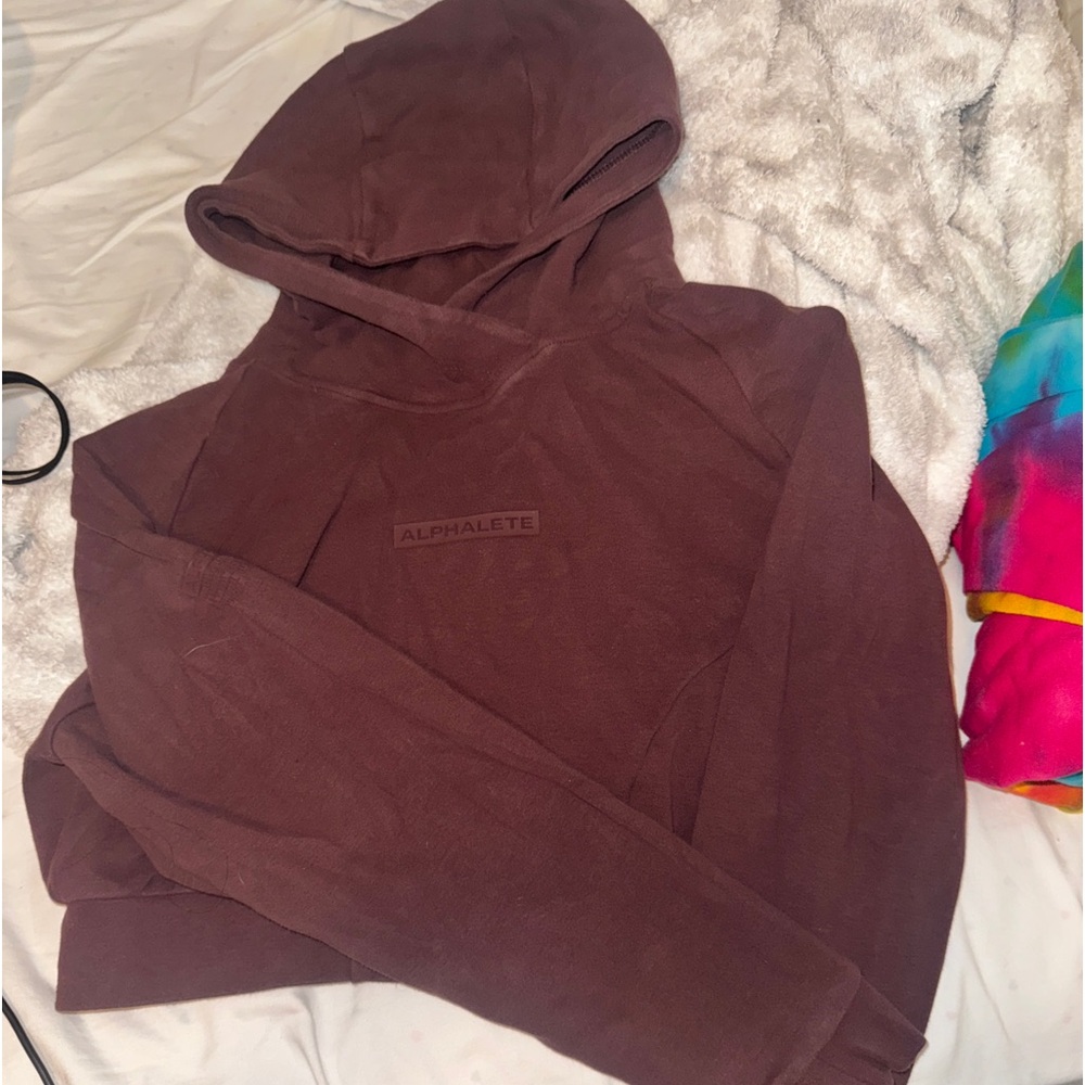 Alphalete cropped hoodie